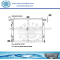 Radiateur pour Hyundai Elantra 07-MT OEM: 253102H000